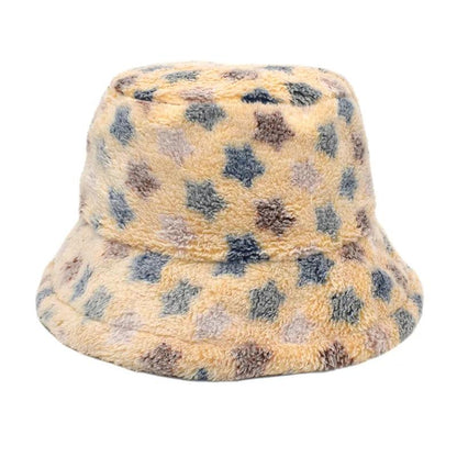 Warm Women's Winter Bucket Hat c008-stra-2 by HitMyNeed