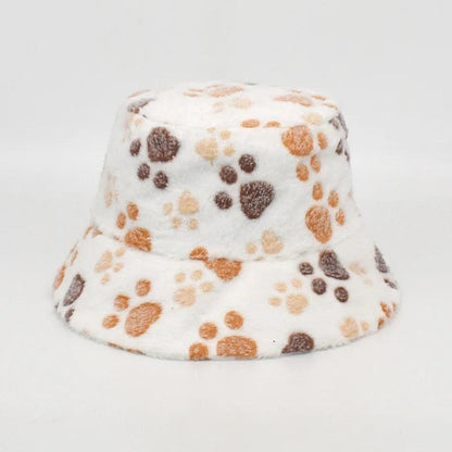 Warm Women's Winter Bucket Hat c008-zhua-1 by HitMyNeed