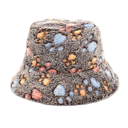 Warm Women's Winter Bucket Hat c008-zhua-2 by HitMyNeed