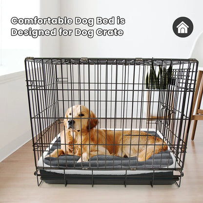 Washable Dog Bed Mat with Removable Zipper Cover by HitMyNeed