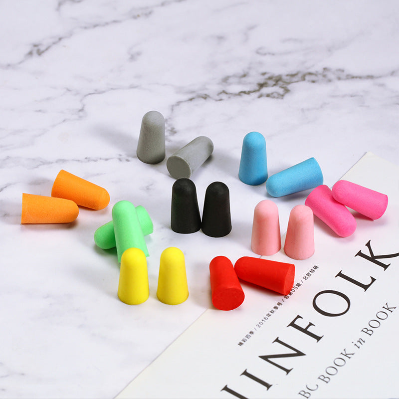 Washable Foam Ear Plugs for Sleeping (10 Pairs) by HitMyNeed