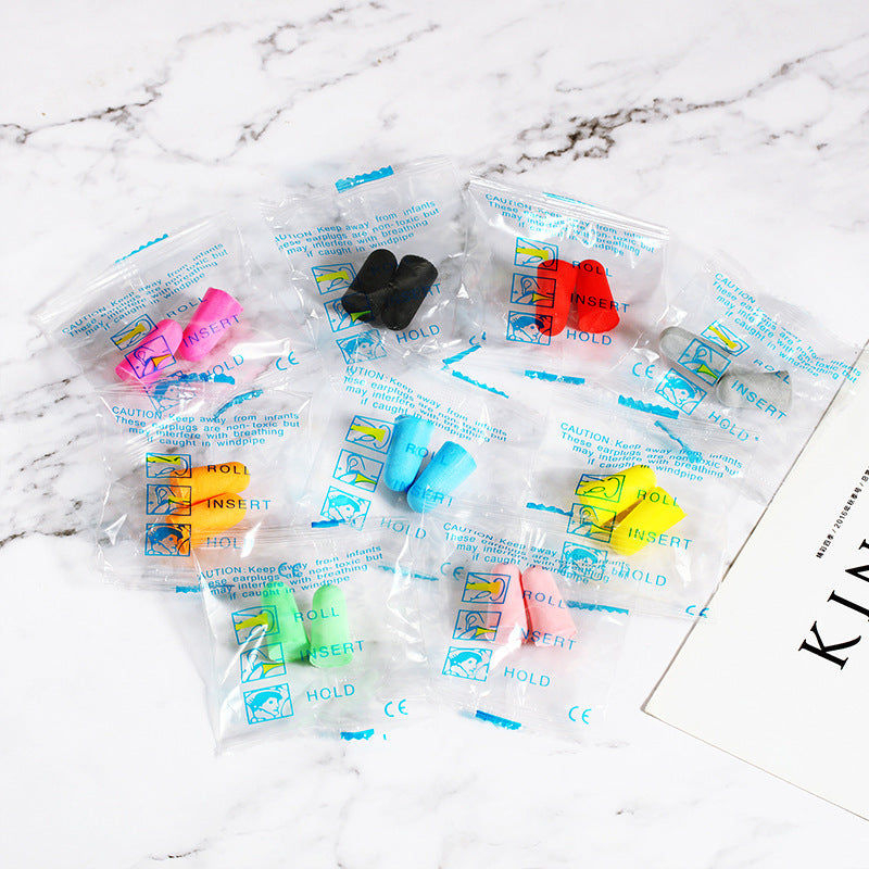 Washable Foam Ear Plugs for Sleeping (10 Pairs) by HitMyNeed