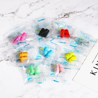Washable Foam Ear Plugs for Sleeping (10 Pairs) by HitMyNeed