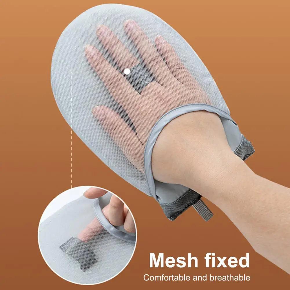 Washable Heat-Resistant Ironing Glove Pad, Grey by HitMyNeed