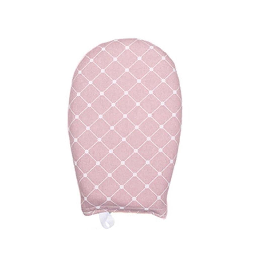 Washable Heat-Resistant Ironing Glove Pad, Grey pink-b1 by HitMyNeed