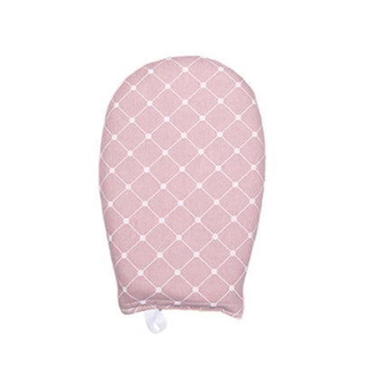 Washable Heat-Resistant Ironing Glove Pad, Grey pink-b1 by HitMyNeed