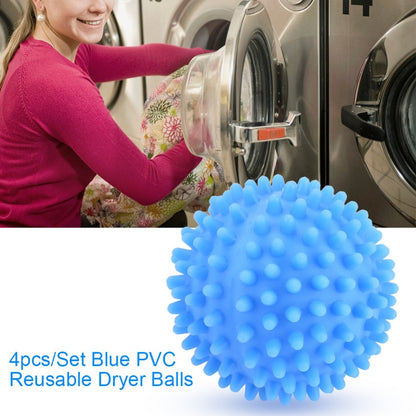 Washing Machine Laundry Softener Balls (4 Pack) by HitMyNeed