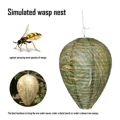 Wasp Deterrent Artificial Nest Decoy by HitMyNeed