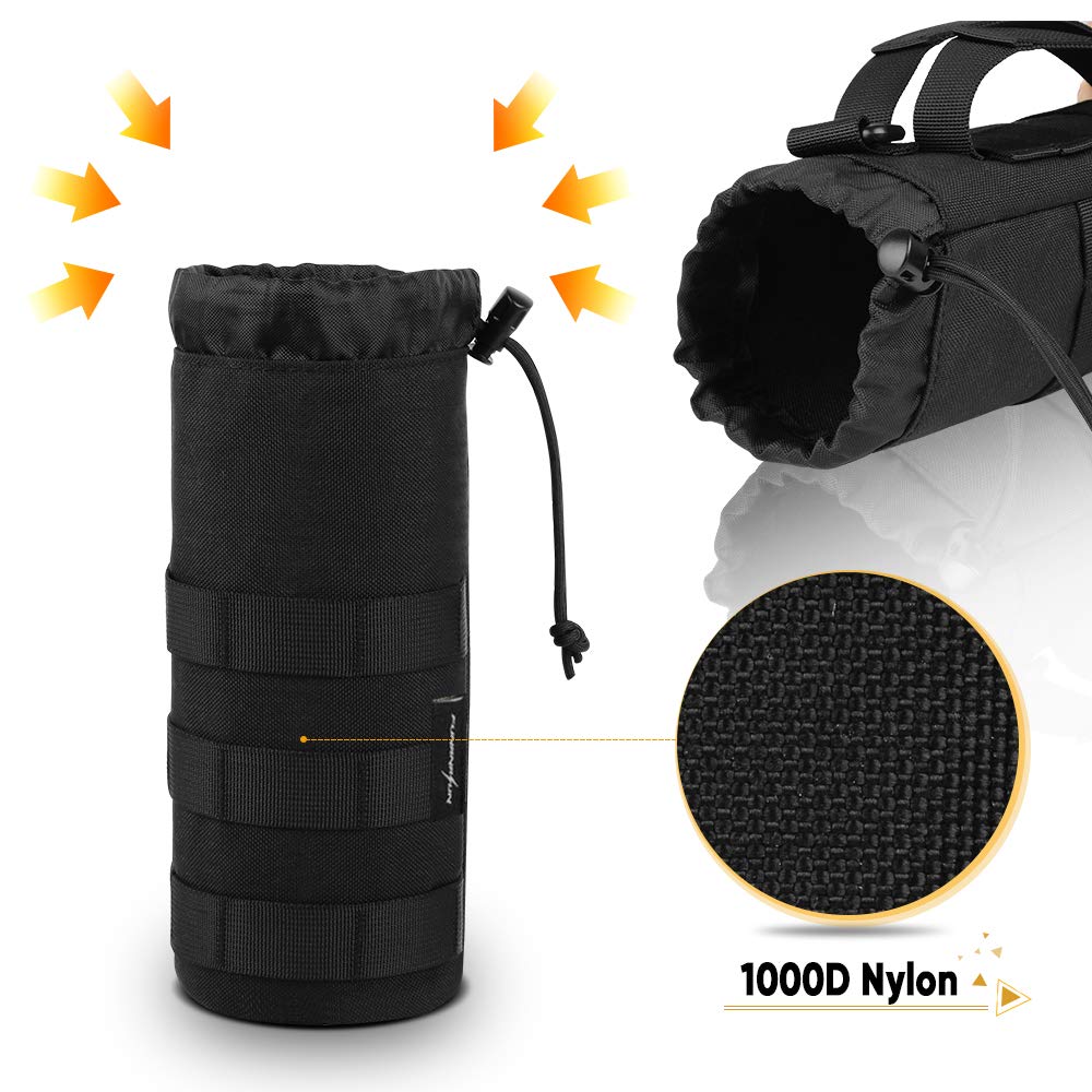 Water Bottle Pouch with Adjustable Strap 0.5L by HitMyNeed
