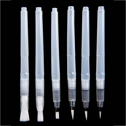Water Brush Pens Set of 6 for Watercolor & Calligraphy by HitMyNeed