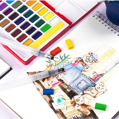 Water Brush Pens Set of 6 for Watercolor & Calligraphy by HitMyNeed