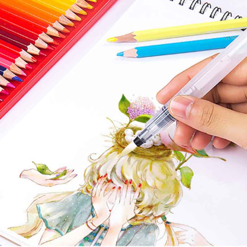 Water Brush Pens Set of 6 for Watercolor & Calligraphy by HitMyNeed