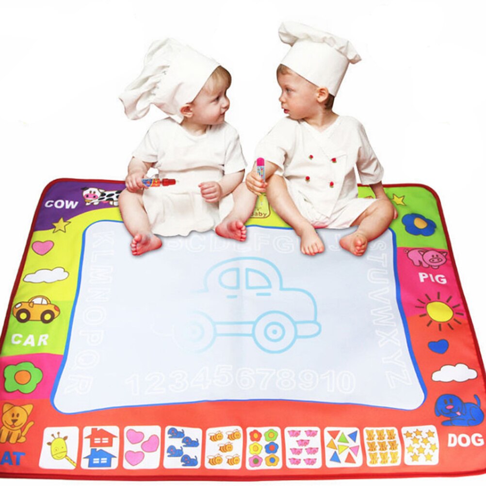 Water Doodle Mat Drawing Pad for Kids 80 x 60 cm by HitMyNeed