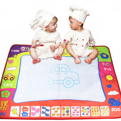 Water Doodle Mat Drawing Pad for Kids 80 x 60 cm by HitMyNeed