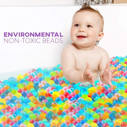 Water Gel Beads 3oz Set with Tweezers and Scoops by HitMyNeed