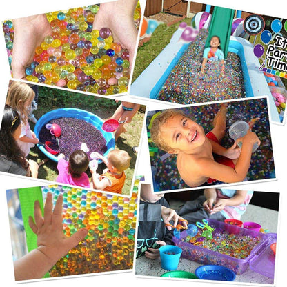 Water Gel Beads 3oz Set with Tweezers and Scoops by HitMyNeed