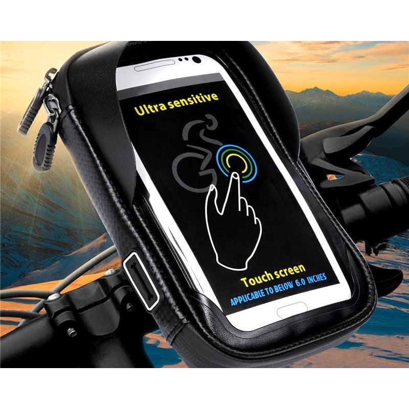 Water-Resistant Bike Phone Mount with Storage Case by HitMyNeed