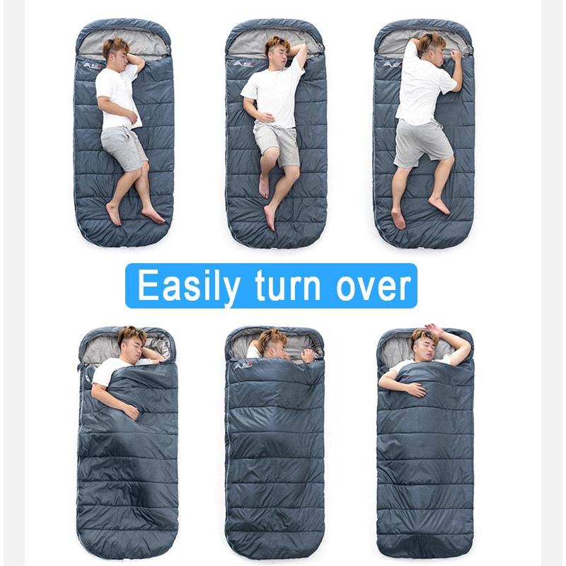 Water-Resistant Outdoor Sleeping Bag with Carry Bag by HitMyNeed