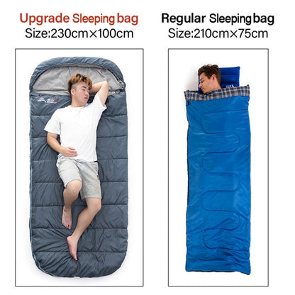 Water-Resistant Outdoor Sleeping Bag with Carry Bag by HitMyNeed