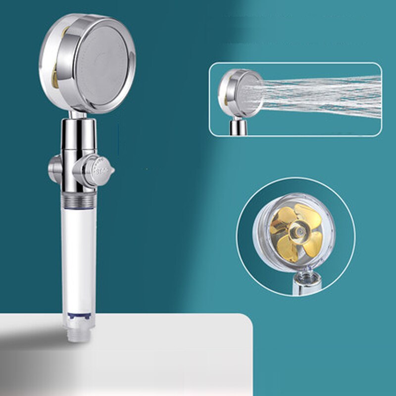 Water-Saving 360° Twin-Turbo Pressurized Shower Head by HitMyNeed