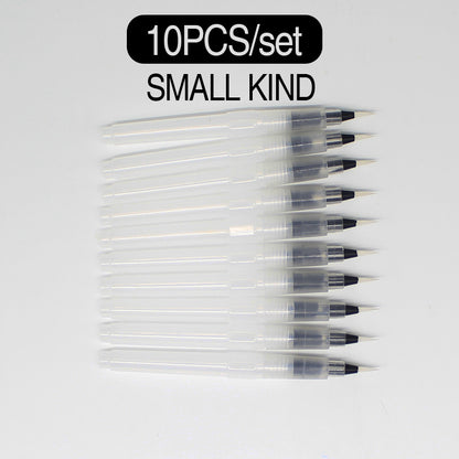 Watercolor Brush Pens Set of 10 with Nylon Tips by HitMyNeed