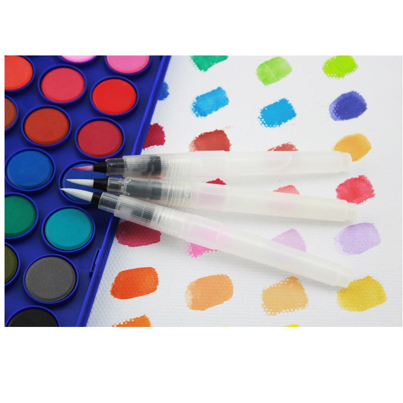 Watercolor Brush Pens Set of 10 with Nylon Tips by HitMyNeed