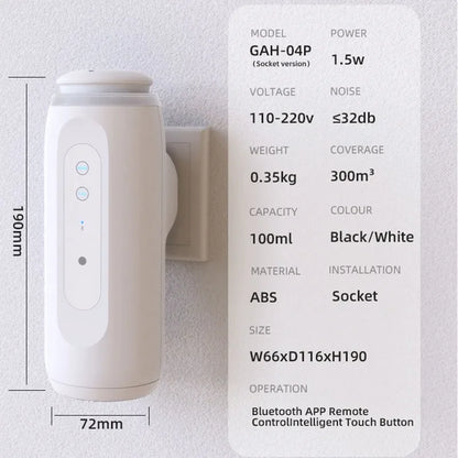 Waterless Wall Plug Essential Oil Diffuser by HitMyNeed