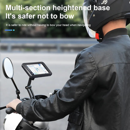 Waterproof 360° Motorcycle & Bicycle Phone Holder by HitMyNeed