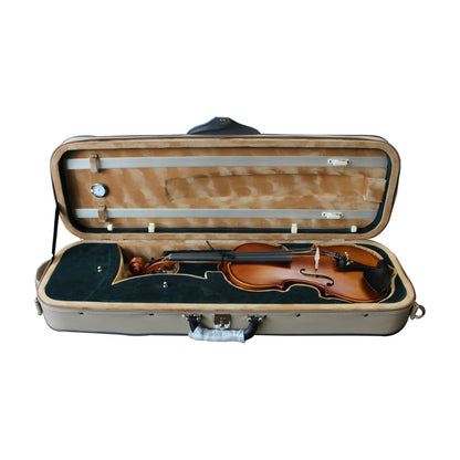 Waterproof 4/4 Violin Case with Built-In Hygrometer by HitMyNeed