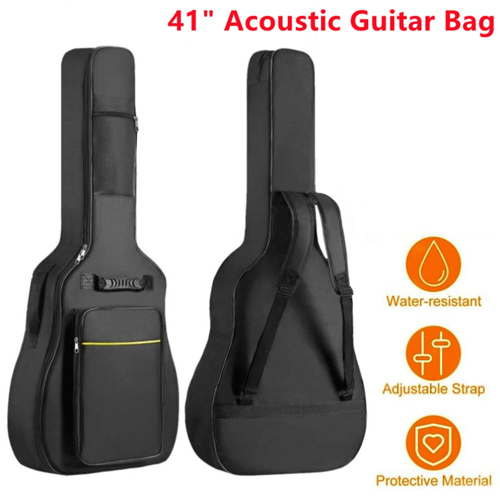 Waterproof Acoustic Guitar Backpack Gig Bag 41" by HitMyNeed