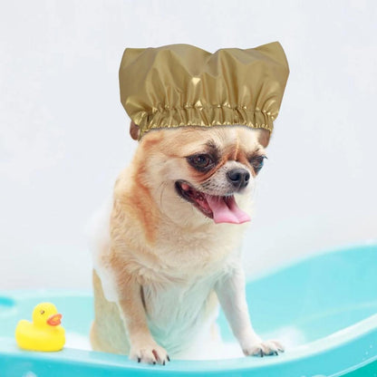 Waterproof Adjustable Pet Shower Cap for Cats & Dogs by HitMyNeed