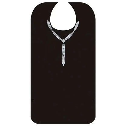 Waterproof Adult Bib with Crumb Catcher, Washable 1pcs-i by HitMyNeed