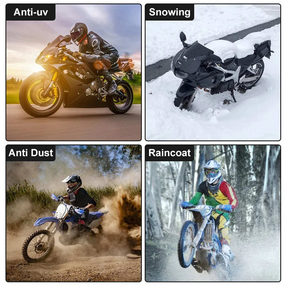 Waterproof All-Season Motorcycle & Scooter Cover by HitMyNeed