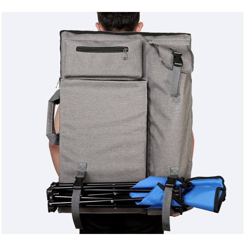 Waterproof Art Backpack with Multi Compartments by HitMyNeed