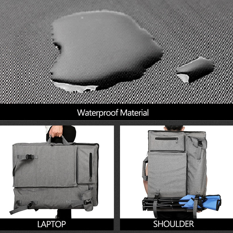 Waterproof Art Backpack with Multi Compartments by HitMyNeed