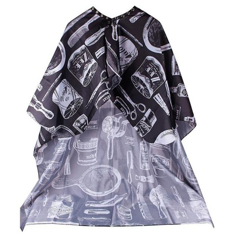 Waterproof Barber Cape Protector Black by HitMyNeed