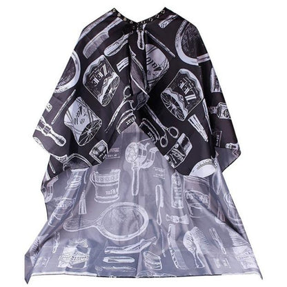 Waterproof Barber Cape Protector Black by HitMyNeed