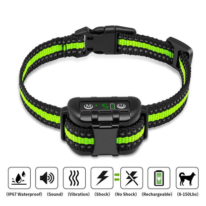 Waterproof Bark Control Training Collar for Dogs by HitMyNeed