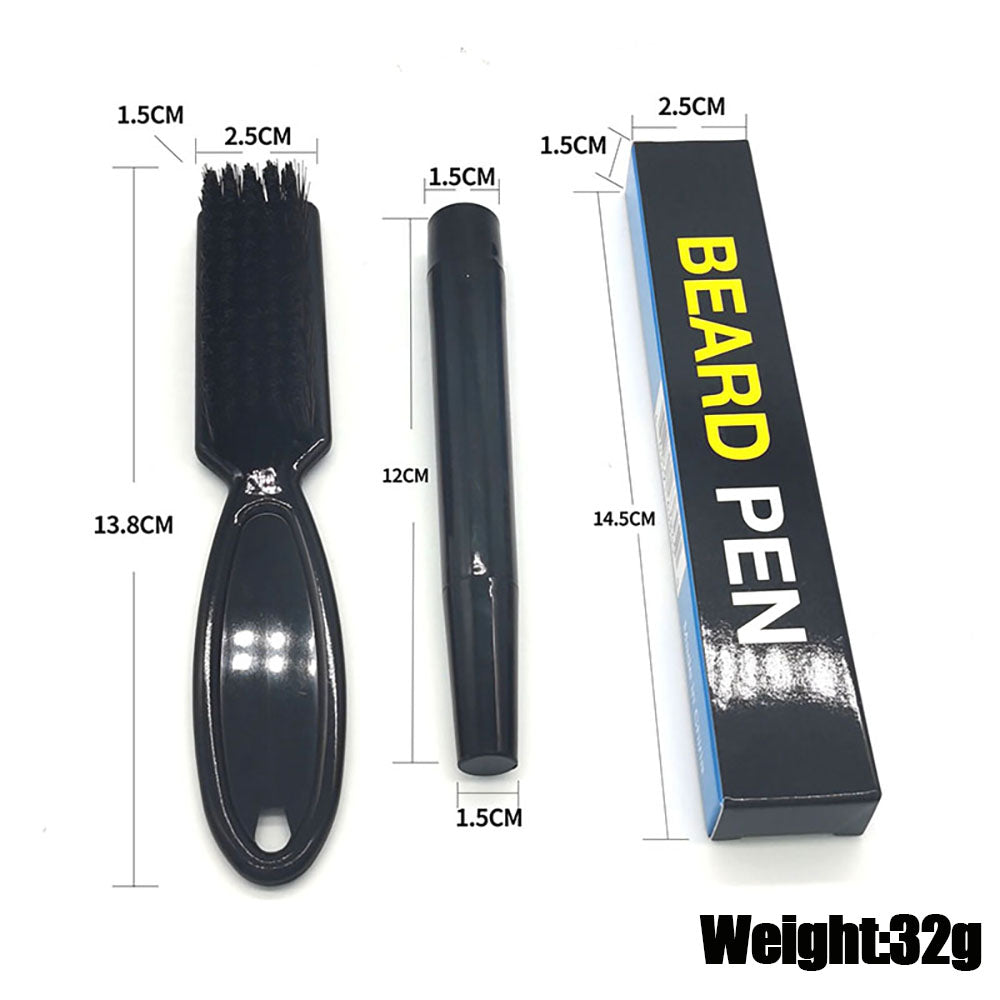 Waterproof Beard Filler Pen with Brush by HitMyNeed
