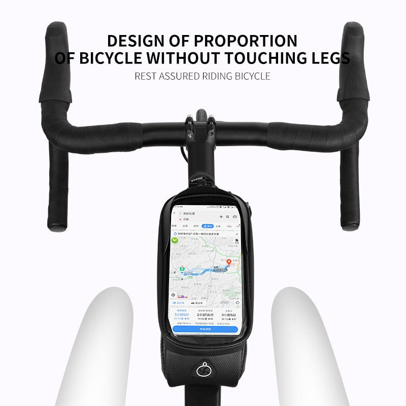 Waterproof Bike Phone Bag with Touchscreen Window by HitMyNeed
