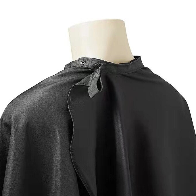 Waterproof Black Hairdressing Gown Cape by HitMyNeed