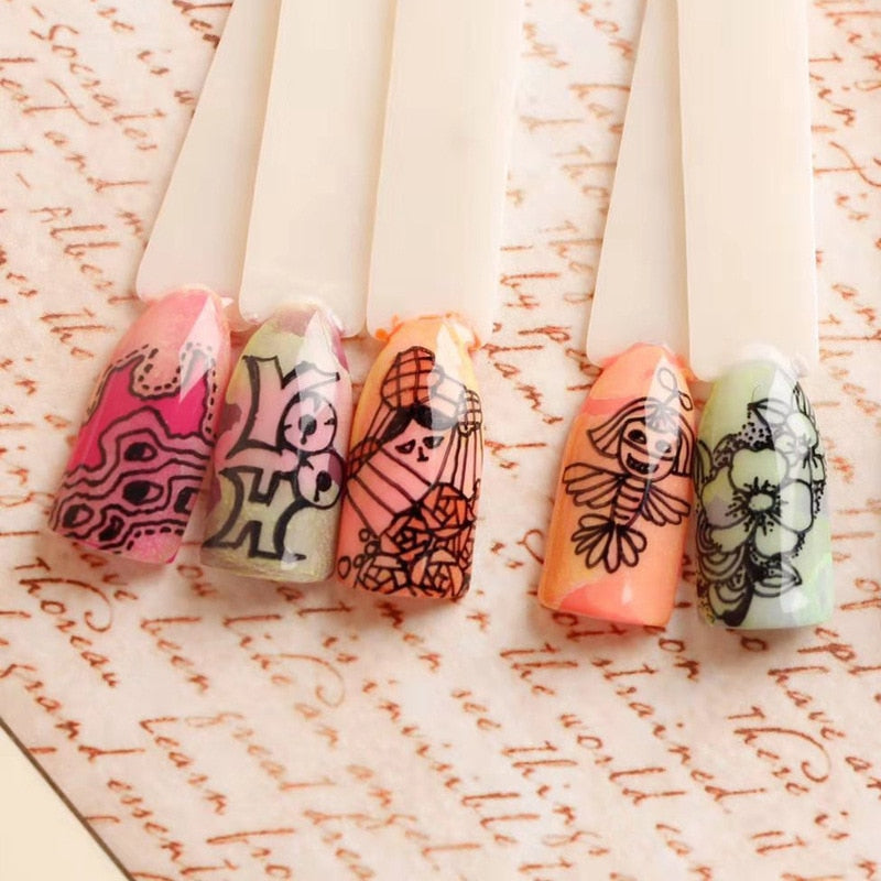 Waterproof Black Nail Art Pen with Fine Tip by HitMyNeed