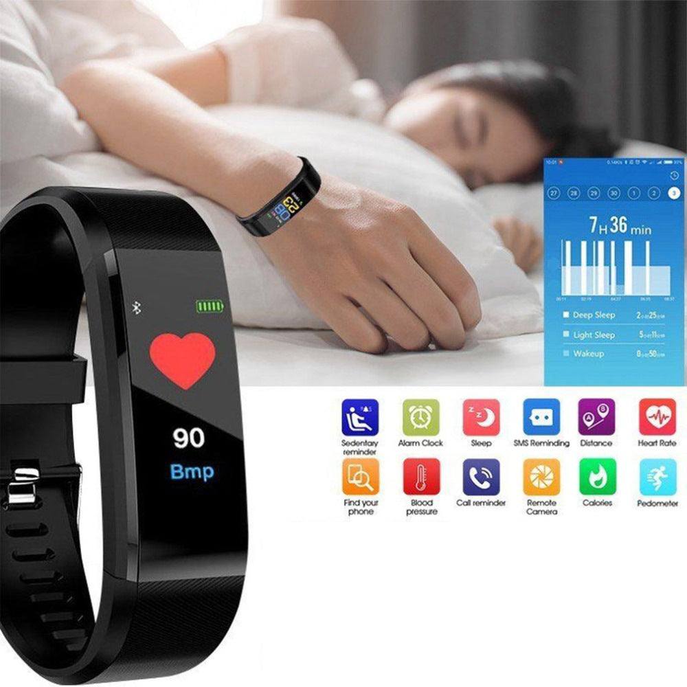 Waterproof Bluetooth Fitness Smart Bracelet Watch by HitMyNeed
