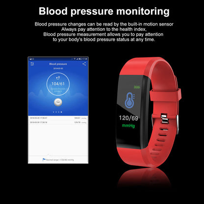 Waterproof Bluetooth Fitness Smart Bracelet Watch by HitMyNeed