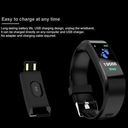Waterproof Bluetooth Fitness Smart Bracelet Watch by HitMyNeed