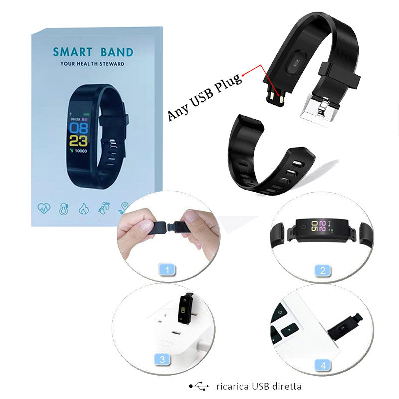 Waterproof Bluetooth Fitness Smart Bracelet Watch by HitMyNeed
