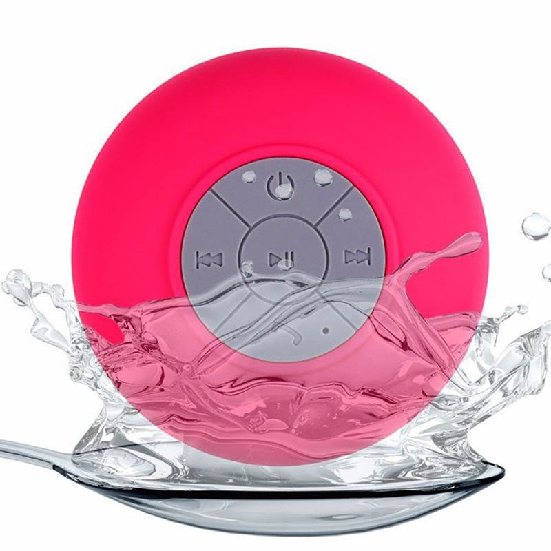 Waterproof Bluetooth Shower Speaker with Suction Cup by HitMyNeed