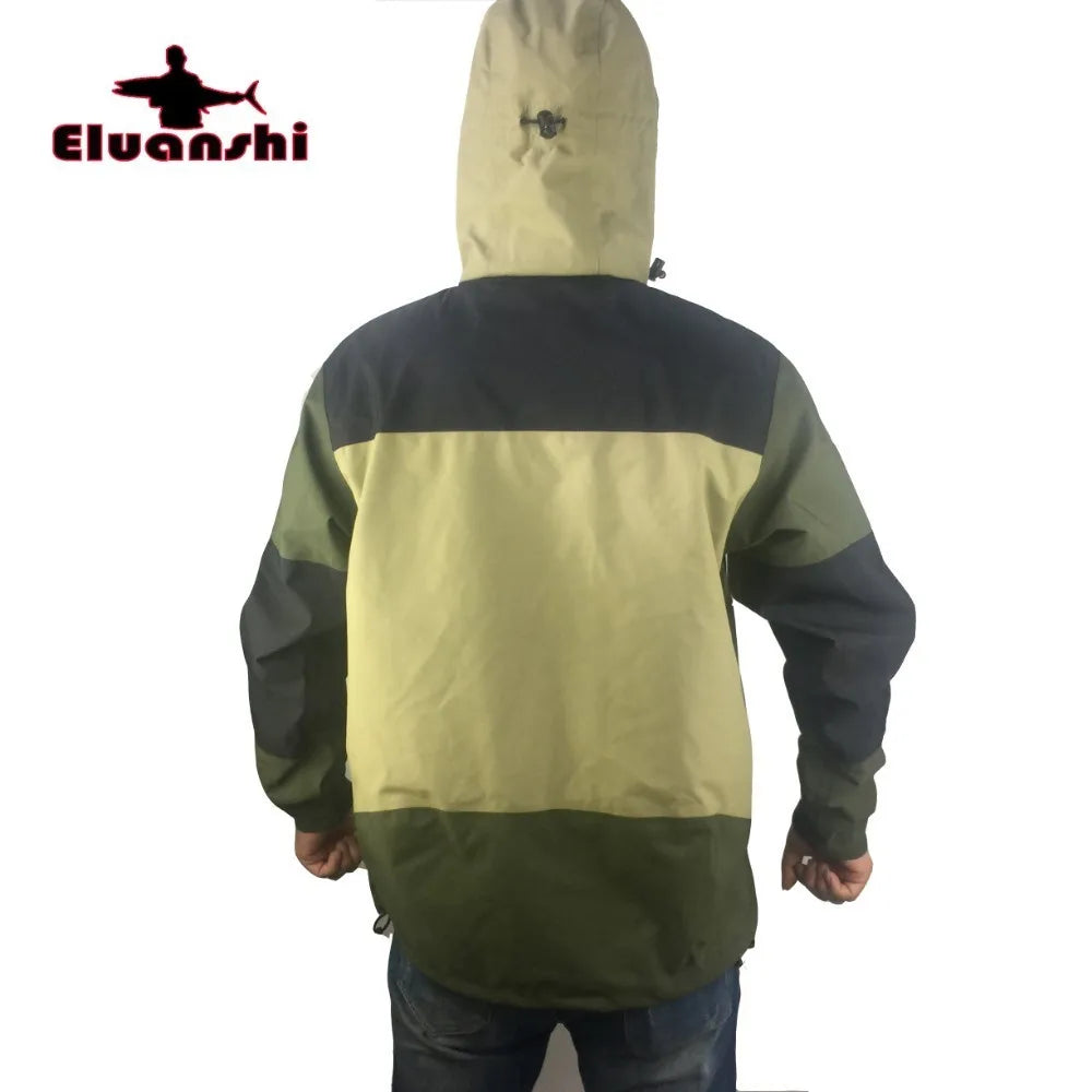 Waterproof Breathable 3-Layer Fly Fishing Wading Jacket by HitMyNeed