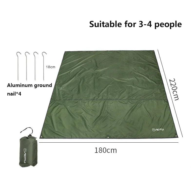 Waterproof Camping Tent Tarp & Sun Shade Shelter by HitMyNeed