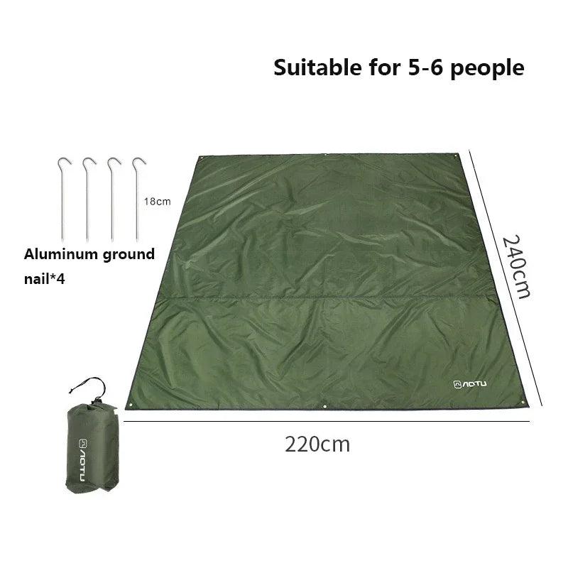 Waterproof Camping Tent Tarp & Sun Shade Shelter by HitMyNeed